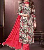 Green colour trendy partywear rayon fabric ethnic girlish dress