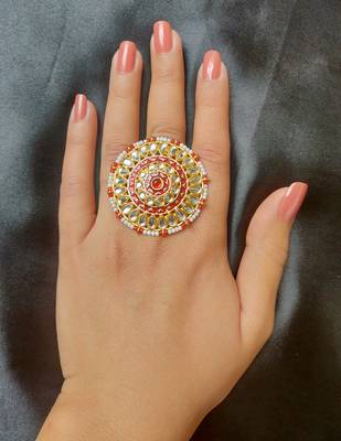 Kundan ring 1