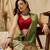 Silk Land Multicolor Digital Print Tusser Soft Silk Blend Saree With Unstitched Blouse Piece