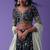 Captivating Blue Sequins Georgette Designer Lehenga Choli