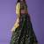 Fabulous Green Sequins Georgette Lehenga Choli With Dupatta