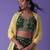 Fabulous Green Sequins Georgette Lehenga Choli With Dupatta
