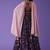 Ravishing Purple Sequins Georgette Reception Wear Lehenga Choli