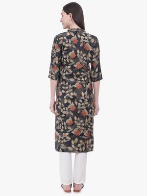 Black printed Kurti 2