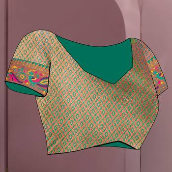 Mehendi Green Original Meenakari Paithani Silk Zari Woven Saree 2