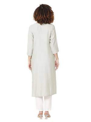 White viscose Kurti 4