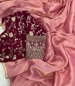 Peach Colour Crush tissue silk saree with banarasi blouse(40)