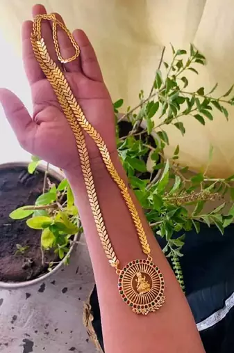 Golde plated amazing neclace