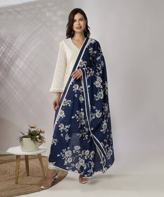White embroidered straight kurta set 1