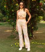 Yellow cotton co-ord-set