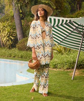 Multicolor cotton co-ord-set 1
