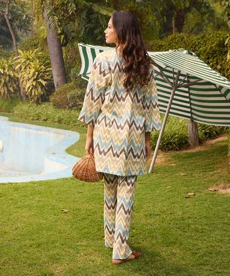 Multicolor cotton co-ord-set 4