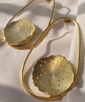 Mogra solid ovals earrings 3
