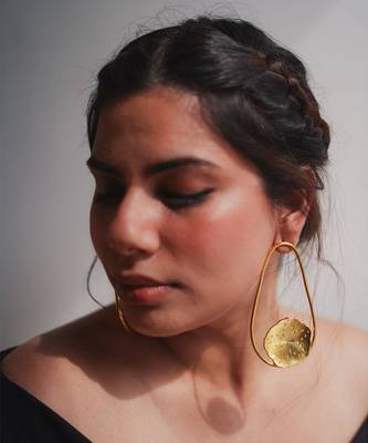 Mogra solid ovals earrings 4