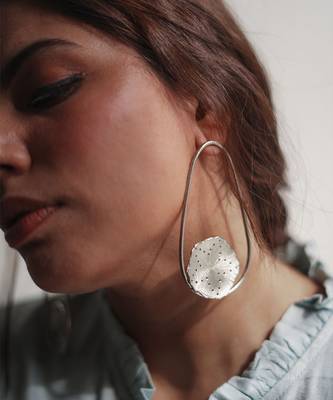 Mogra solid ovals earrings 1