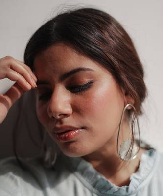 Mogra solid ovals earrings 2