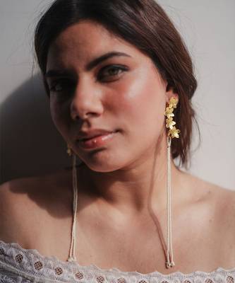 Mogra cuffs earrings 1