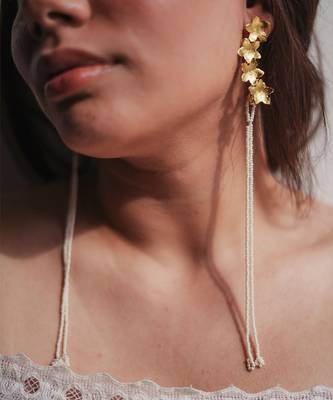 Mogra cuffs earrings 2
