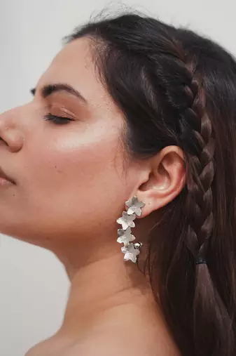 Mogra cuffs earrings