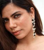 Petal danglers earrings