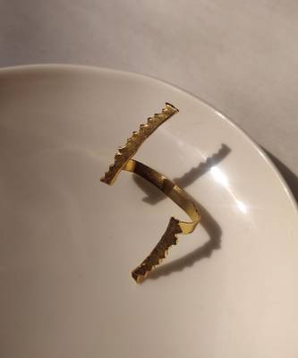 Zig-zag ring 1