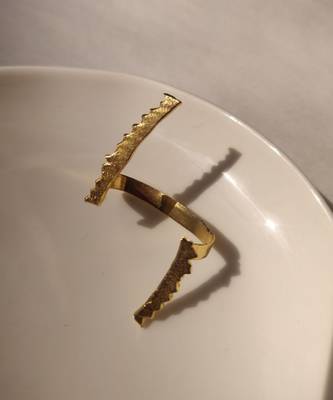 Zig-zag ring 2