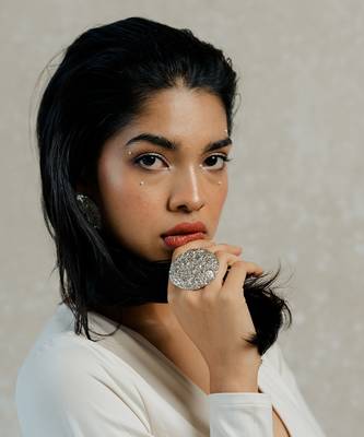 Chaand-silver ring 1