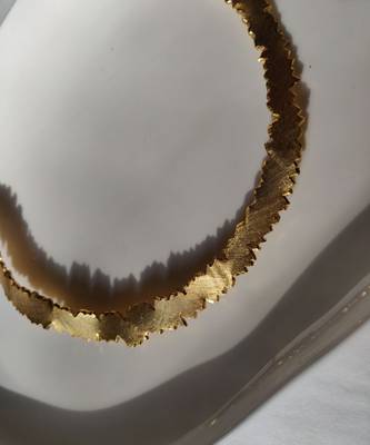 Choka-golden necklace 2