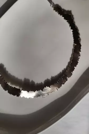 Choka-silver necklace