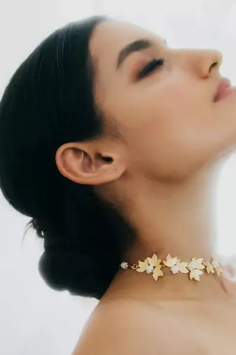 Mogra choker necklace