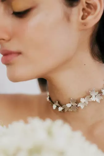Mogra choker necklace