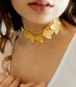 Mogra patti choker necklace