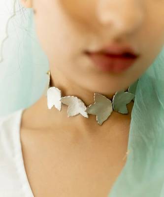 Mogra patti choker necklace 2