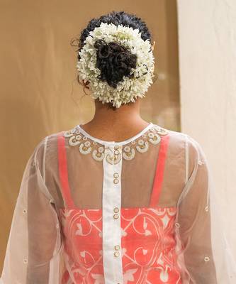 Red Printed Overture Lehenga Set 3