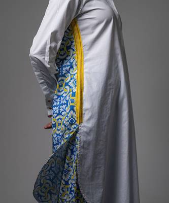 White printed mix-n-match azulejos kurta set 5