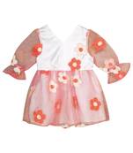 Budding bees sunset glamour girls party dress