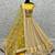 Fancy Haldi Function Sparkling Net Yellow Sequins Designer Lehenga Choli Set
