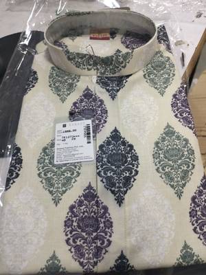 Tabard Cotton Full Sleeve Regular Fit Kurta 6