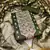 Green Simar Banarasi Unstitched Dress Material