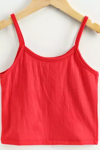 Twisha girls georgette printed top & palazzo - coral & yellow