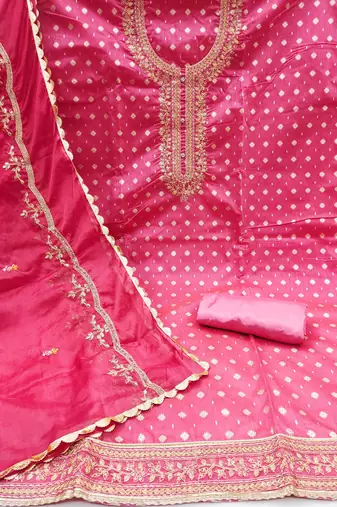 Rani  Modal Butti Unstitched Dress Material