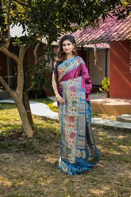 Magenta Pure Gadwal 3