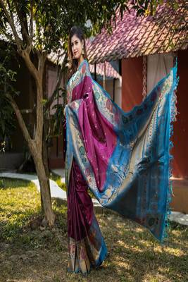 Magenta Pure Gadwal 4