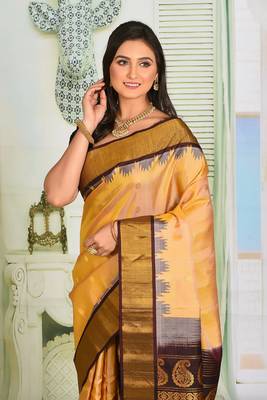Beige Pure Gadwal 1