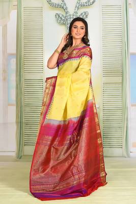 Light Yellow Pure Gadwal 2