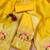 Yellow Soft Banarasi silk zari woven design dress material