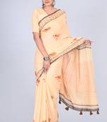 Shivanya handicrafts hand block printed women mulmul cotton sarees for women attach blouse piece sh-1655