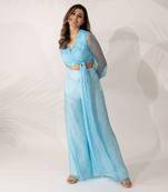 Blue himalayan poppy co-ord set