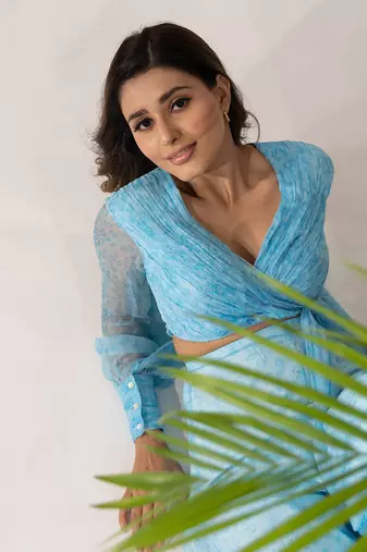 Blue himalayan poppy co-ord set