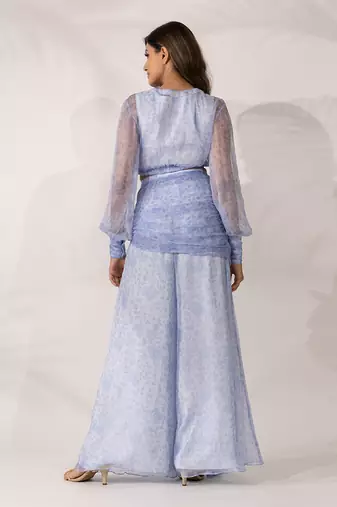 Indigo iris co-ord set